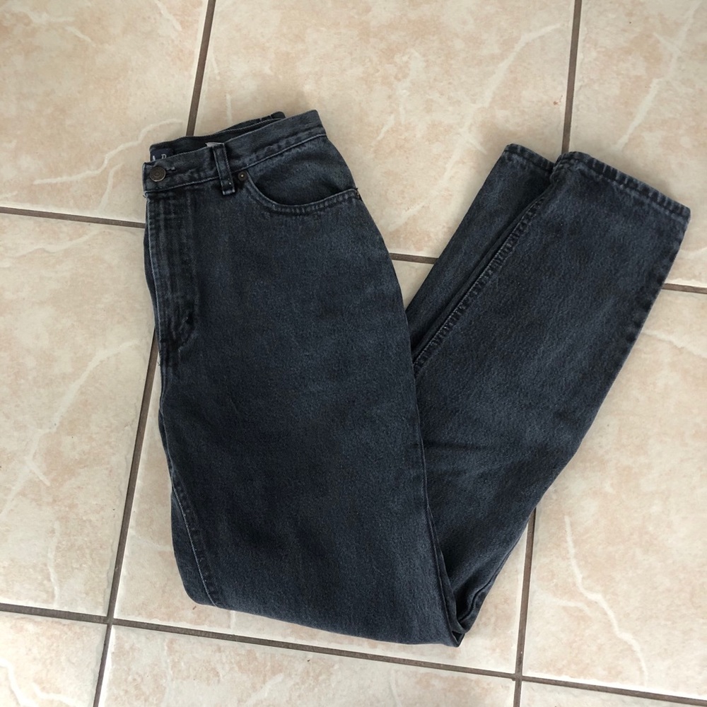 Vintage gap black mom jeans